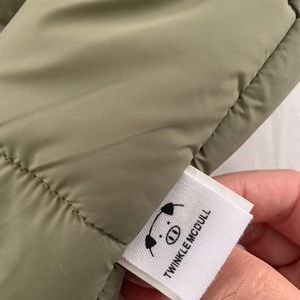 Baby Snowsuit unisex green sunglasses hooded warm fleece lined 0-3M or 3-6mo